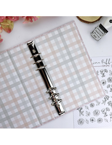 4x8" binder Camelias | Rita's Diary 4x8" binder Camelias | Rita's Diary