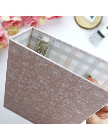 4x8" binder Camelias | Rita's Diary 4x8" binder Camelias | Rita's Diary