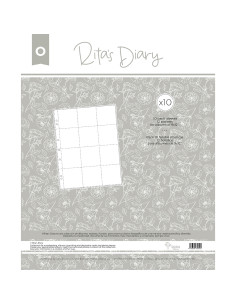 9x12" sleeves Model O for Rita's Diary