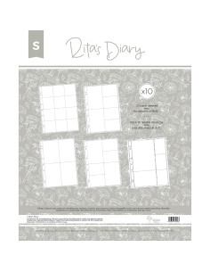 9x12" sleeves Model S for Rita's Diary