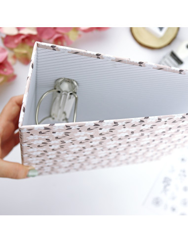 6x8" binder Flores 6x8" binder Flores