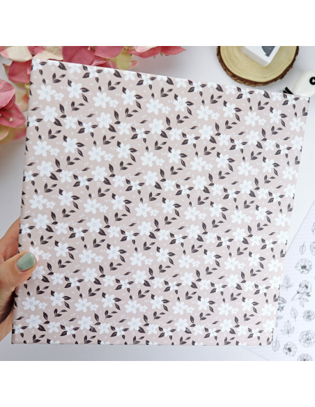 6x8" binder Flores