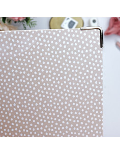 9x12” binder Melocotón 2