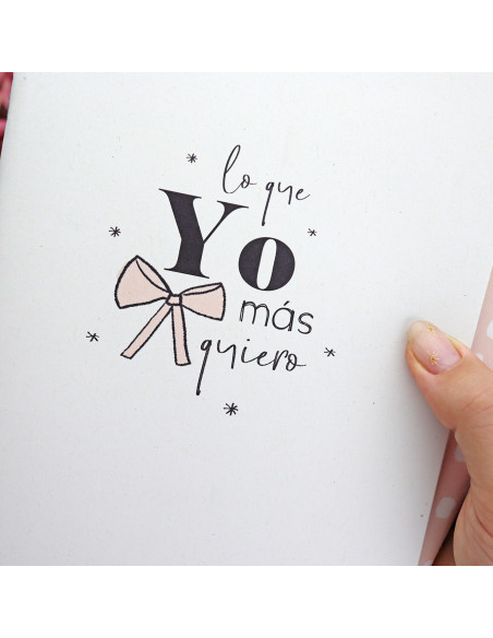 Lo que yo más quiero A5 notebook