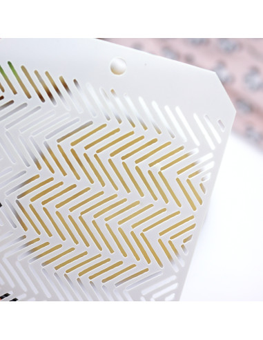 ZigZag stencil - 'Panda'