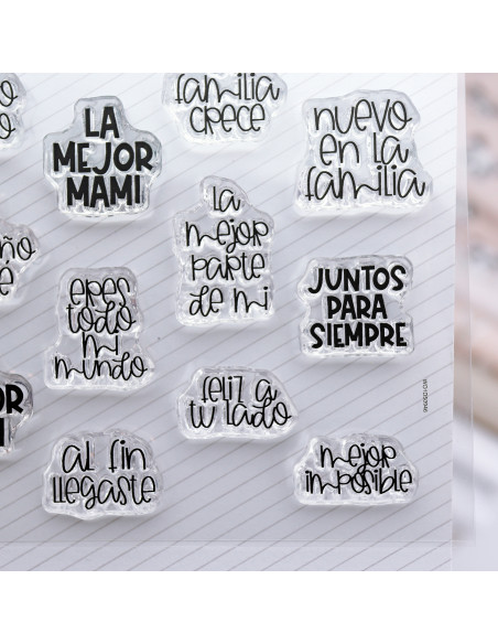 Mensajes de Bebé Stamp- Panda collection