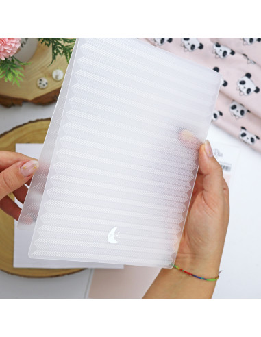 ZigZag embossing folder - 'Panda' ZigZag embossing folder - 'Panda'