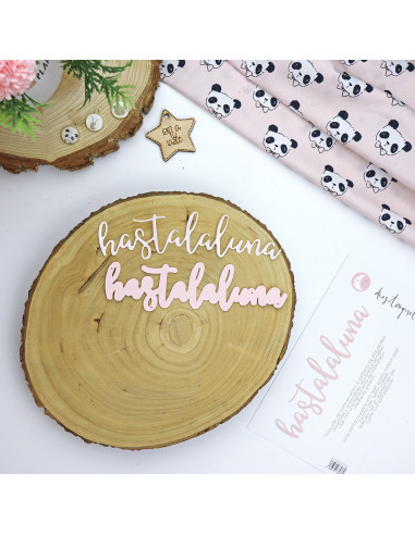 XL 'Hasta la luna' die XL 'Hasta la luna' die