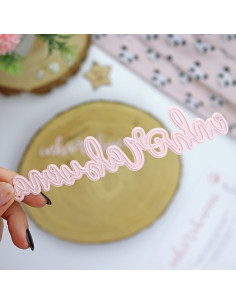 Enhorabuena XL Die | Alúa Cid 2