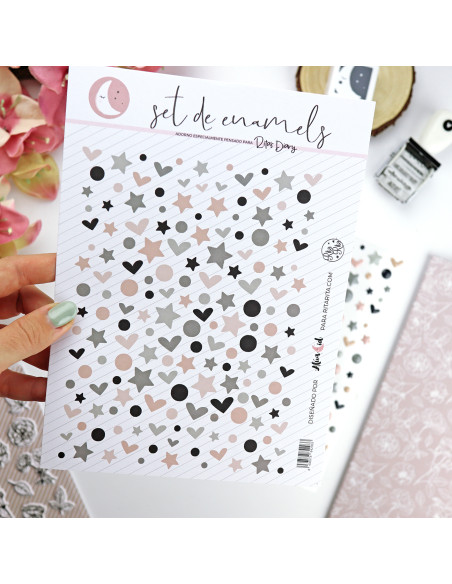 Rita's Diary 2024 Enamel dots