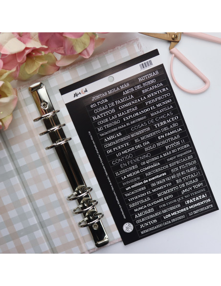 Negro phrase stickers to document