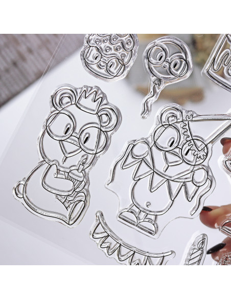 Mr Lemon de Fiesta Stamp & Die set | Andrea la gafotas