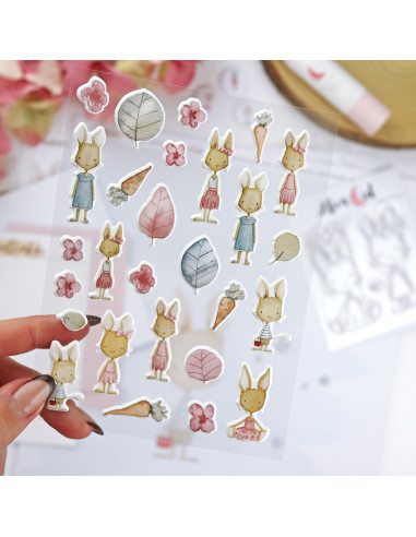 Carrotcake puffy stickers Carrotcake puffy stickers