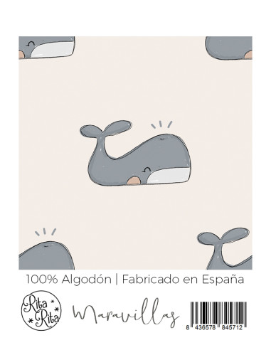 Moby Dick fabric | Alúa Cid