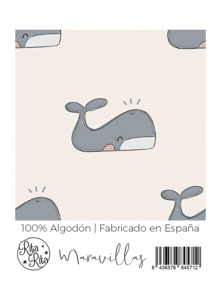 Moby Dick fabric | Alúa Cid