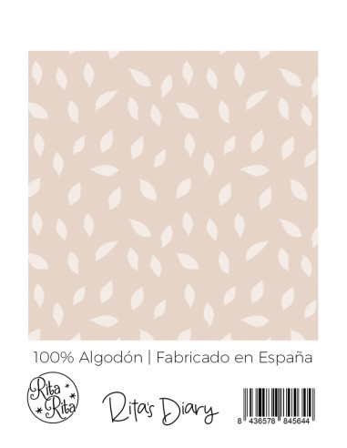 Pétalos fabric | Alúa Cid for Rita's Diary collection