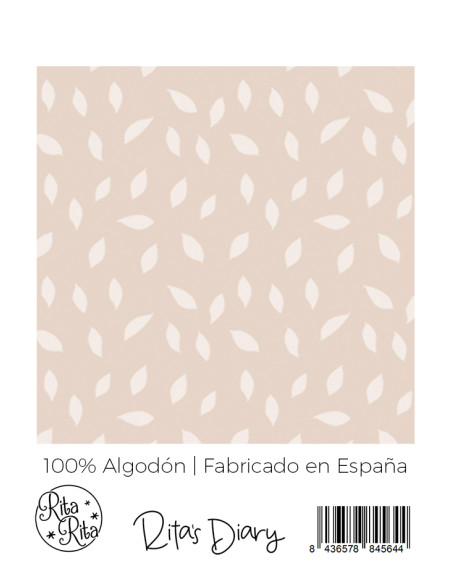 Pétalos fabric | Alúa Cid for Rita's Diary collection