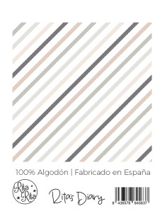 Naturaleza fabric | Alúa Cid for Rita's Diary collection 2