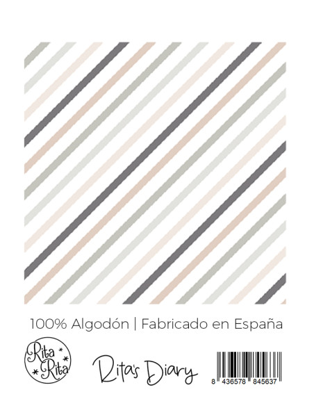 Naturaleza fabric | Alúa Cid for Rita's Diary collection