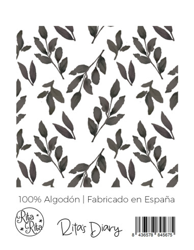 Ramas fabric | Alúa Cid for Rita's Diary collection Ramas fabric | Alúa Cid for Rita's Diary collection