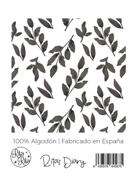 Ramas fabric | Alúa Cid for Rita's Diary collection