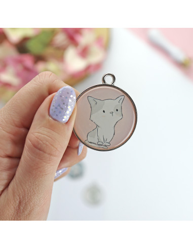 'Panda' metallic charms 'Panda' metallic charms