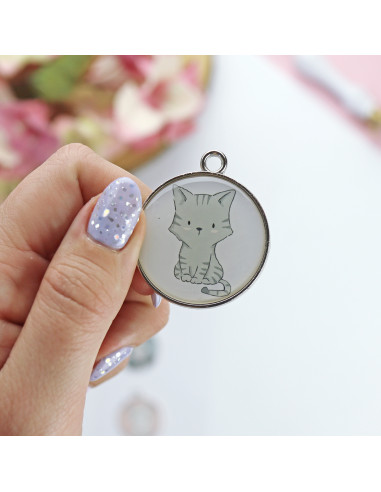 'Panda' metallic charms 'Panda' metallic charms