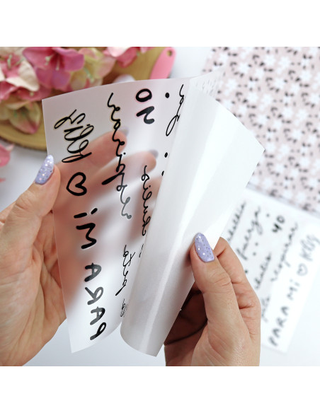 Para Mí. Black rub-ons | Rita´s Diary