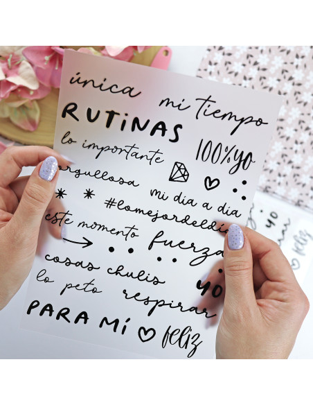 Para Mí. Black rub-ons | Rita´s Diary