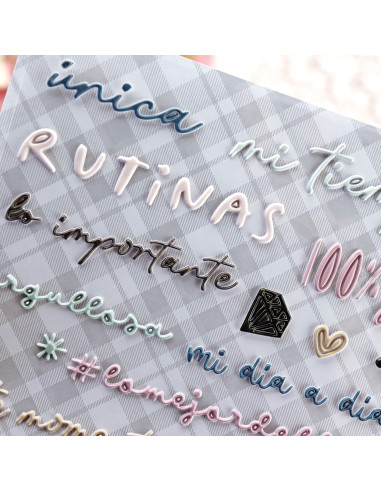 Para Mí. Colorful puffy stickers | Rita´s Diary Para Mí. Colorful puffy stickers | Rita´s Diary