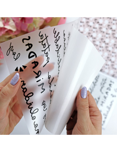 Sin Filtros. Black rub-ons | Rita´s Diary