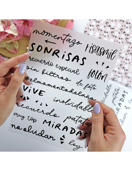 Sin Filtros. Black rub-ons | Rita´s Diary