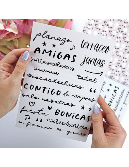 En Femenino. Black rub-ons | Rita´s Diary