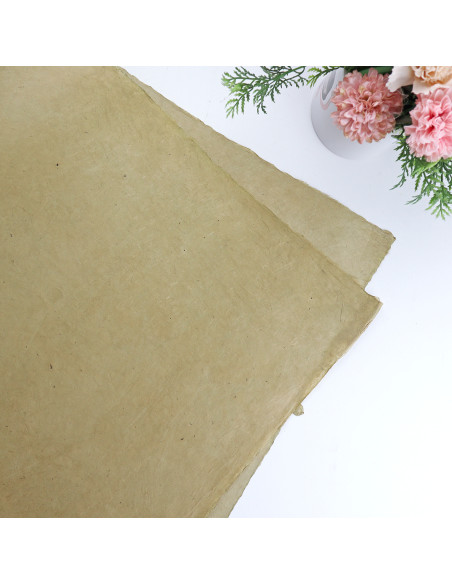 Natural color Handmade paper 32x45cm