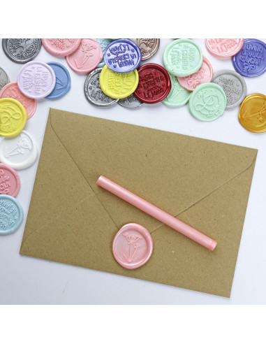 Bailarina perlada sealing wax stick