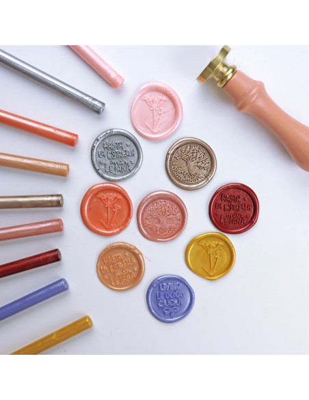 Bailarina perlada sealing wax stick