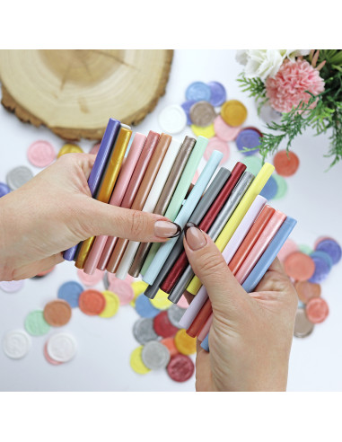 Denim sealing wax stick