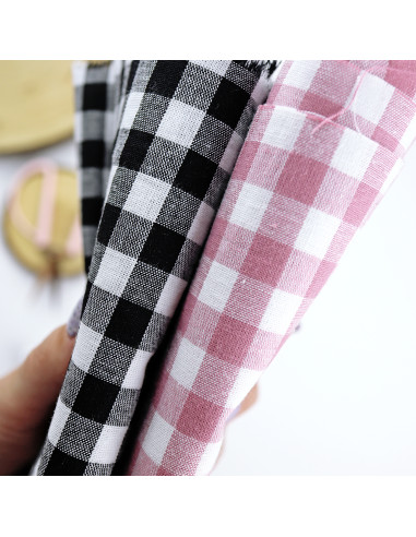 5m Rosa Viejo Vichy fabric 5m Rosa Viejo Vichy fabric