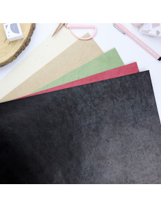 Cereza color Handmade paper 32x45cm 2