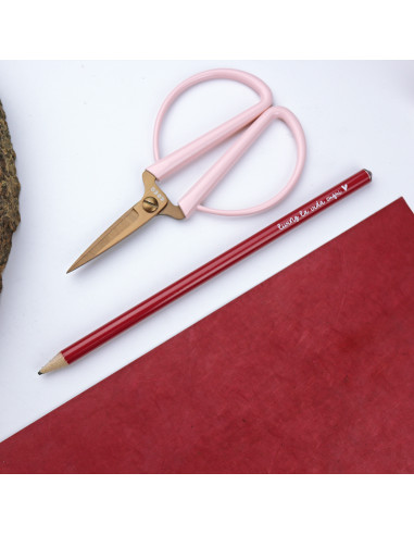 Cherry color Handmade paper 32x45cm