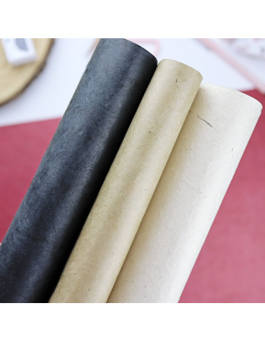 Bone color Handmade paper 32x45cm Bone color Handmade paper 32x45cm