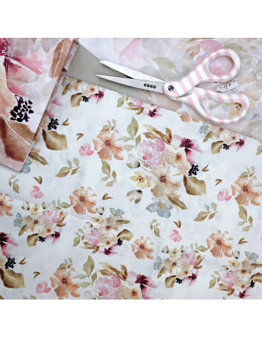 Floral fabric | Vero Ilustrada, Art Journal