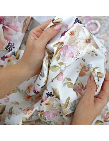 Floral fabric | Vero Ilustrada, Art Journal