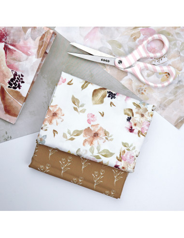 5m Floral printed fabric | Art...