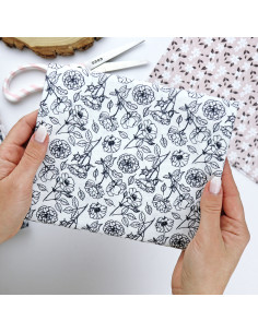 Camelias fabric | Alúa Cid for Rita's Diary collection