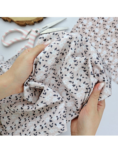 Floral fabric | Alúa Cid for Rita's Diary collection Floral fabric | Alúa Cid for Rita's Diary collection