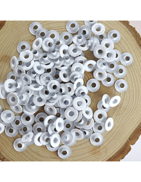 L Eyelet Blanco set of 500