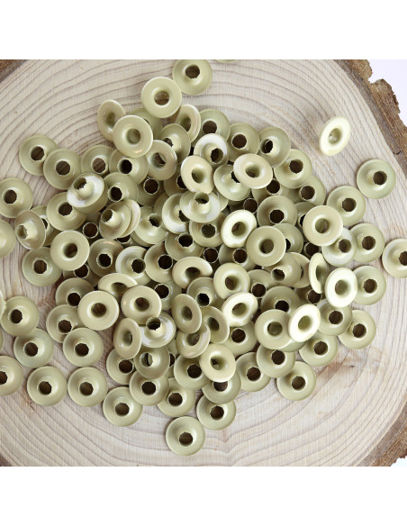 L Eyelet Mostaza set of 500