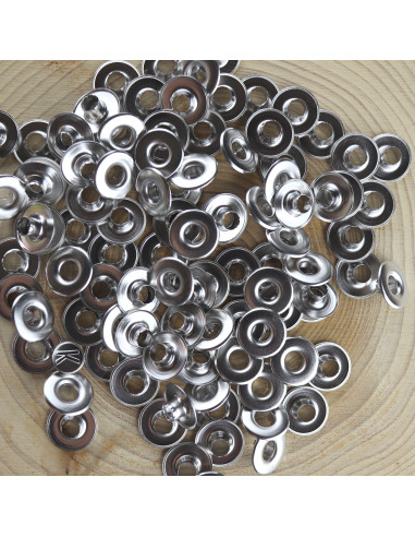 L Eyelet Plata set of 500 L Eyelet Plata set of 500