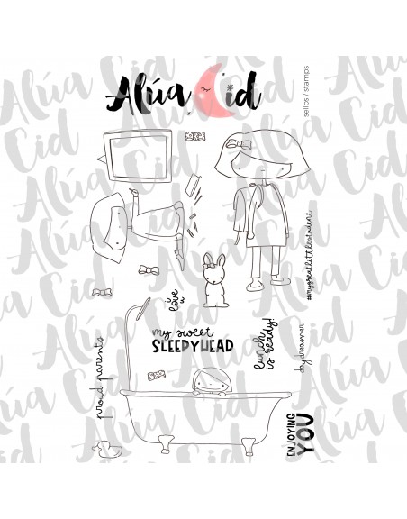 Proud Parents clear stamp | Alúa Cid